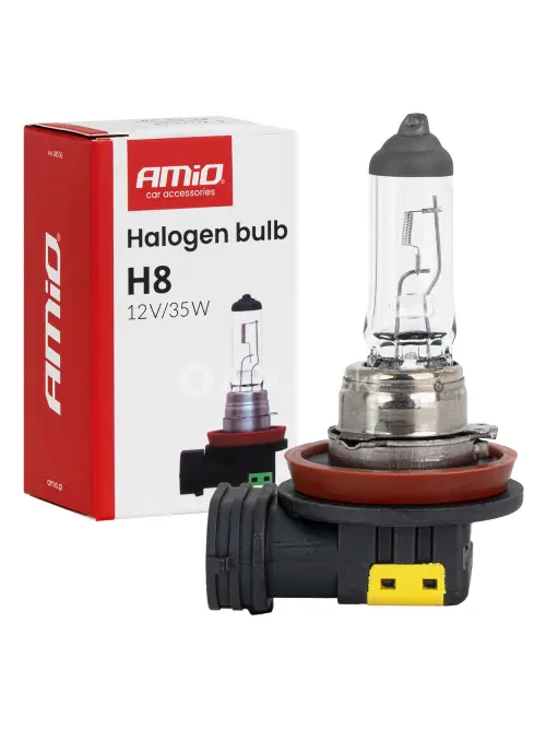 Halog&eacute;nov&aacute; žiarovka H8 12V 35W PGJ19-1 AMiO-04516