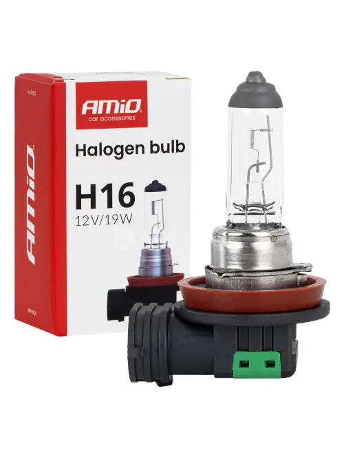Halog&eacute;nov&aacute; žiarovka H16 12V 19W PGJ19-3 AMiO-04521