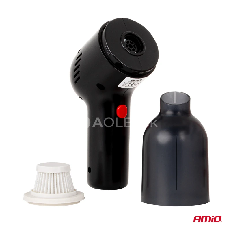 Bezdr&ocirc;tov&yacute; vys&aacute;vač do auta 70W 11kPa USB-C VC-08 HEPA AMiO-04416