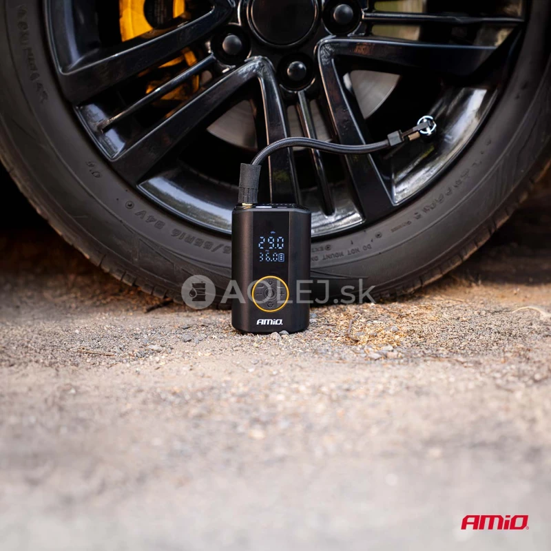 Bezdr&ocirc;tov&yacute; vzduchov&yacute; kompresor LED 40W USB-C ACOMP-25 AMiO-04414