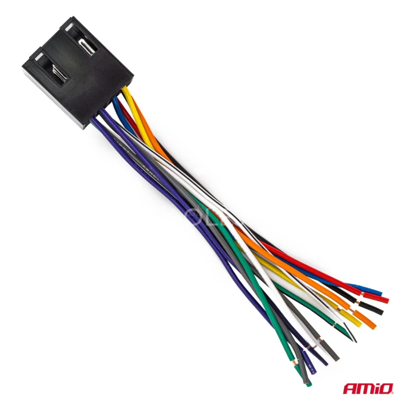 Integrovan&yacute; konektor samec ISO CCA 13PIN 5A 12V AMiO-04445
