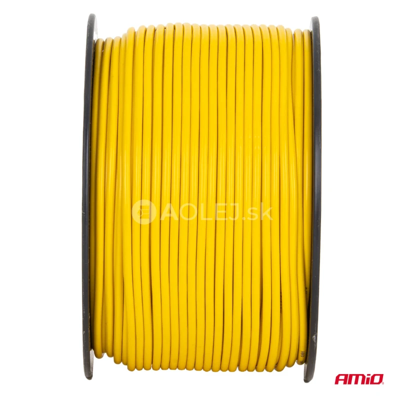 Vodič reproduktora jednožilov&yacute; CCA 1x1mm2 100m 5A 12/230V AMiO-04448