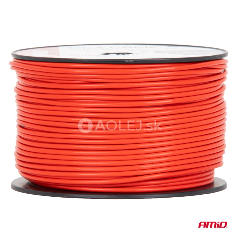 Vodič reproduktora jednožilov&yacute; CCA 1x1 mm2 100 m 5 A 12/230 V AMiO-04451