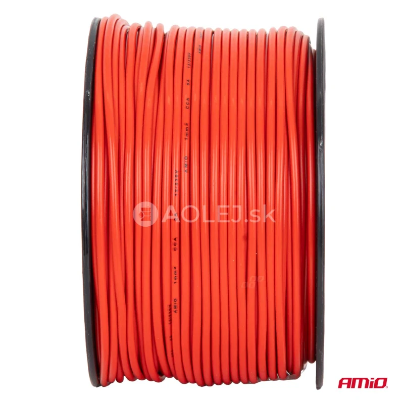 Vodič reproduktora jednožilov&yacute; CCA 1x1 mm2 100 m 5 A 12/230 V AMiO-04451