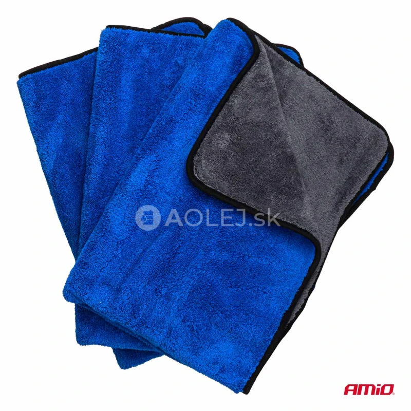 Sada utierok z mikrovl&aacute;kna 800gsm 60x90cm 3ks AMiO-04487