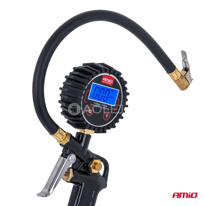 Nafukovacia pi&scaron;toľ s manometrom 17 bar AMiO-04466