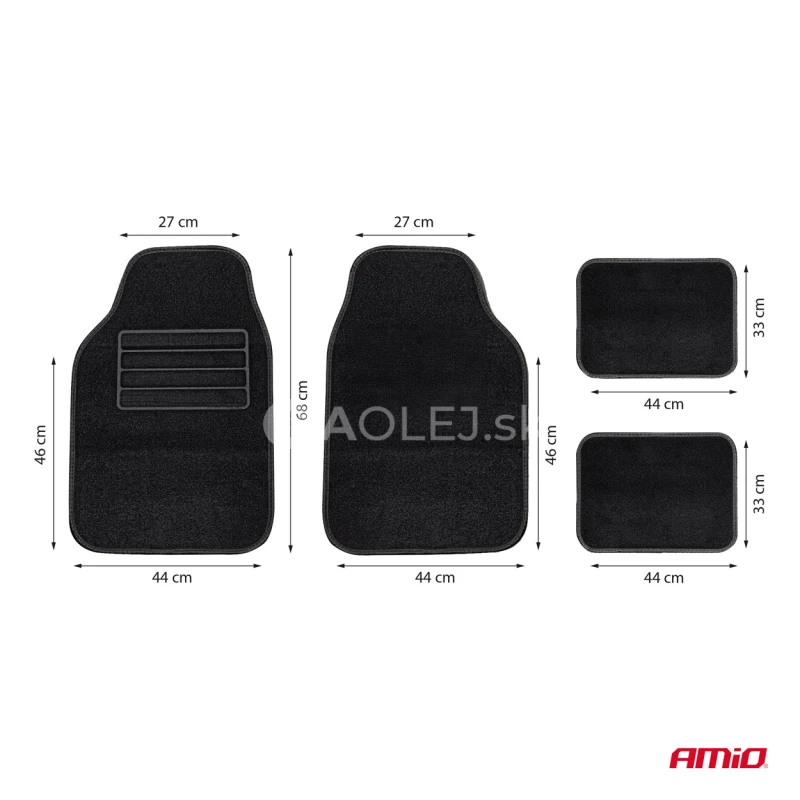 Textiln&eacute; autokoberce TCM-04 AMiO-04698