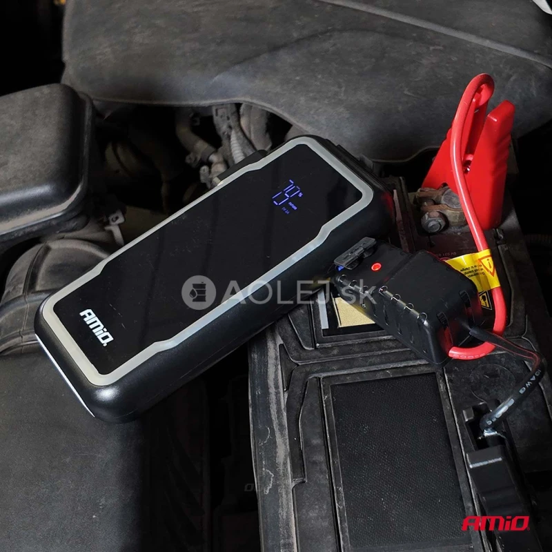 &Scaron;tartovacie zariadenie 3in1 12V 12Ah 1600A AMiO-04678