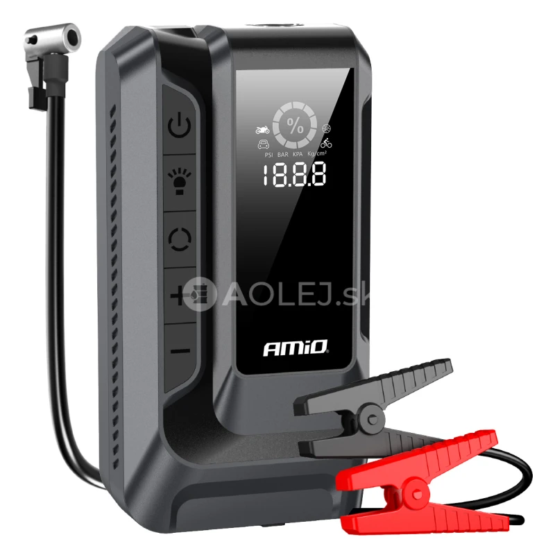 &Scaron;tartovacie zariadenie 4in1 12V 12Ah 1600A AMiO-04677