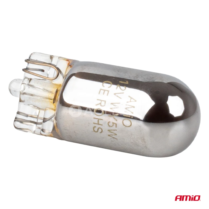 Halog&eacute;nov&eacute; žiarovky WY5W 12V5W LumiTec CHROME 2ks AMiO-04628