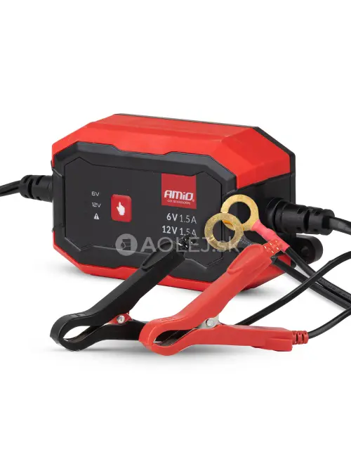 Nab&iacute;jačka digit&aacute;lna AGM GEL STD LiFePo4 MAX 1,5A 6/12V AMiO-04526