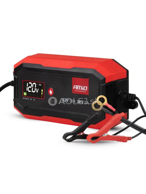 Nab&iacute;jačka digit&aacute;lna AGM GEL STD LiFePo4 MAX 10A 12/24V PRO AMiO-04528