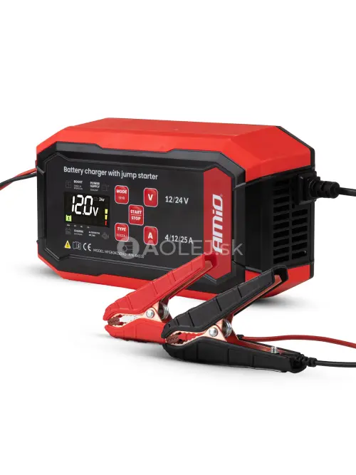 Nab&iacute;jačka digit&aacute;lna BOOST AGM GEL STD LiFePo4 MAX 25A 12/24V PRO AMiO-04530