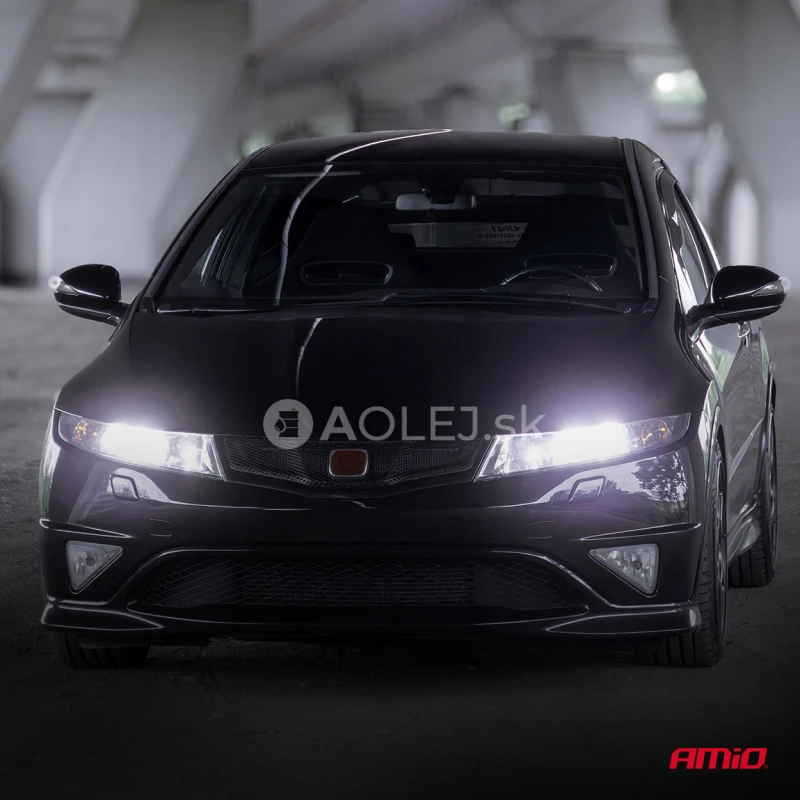 LED žiarovky hlavn&eacute;ho svietenia S&eacute;ria H25 CANBUS H7 H18 12V 30W AMIO-04712