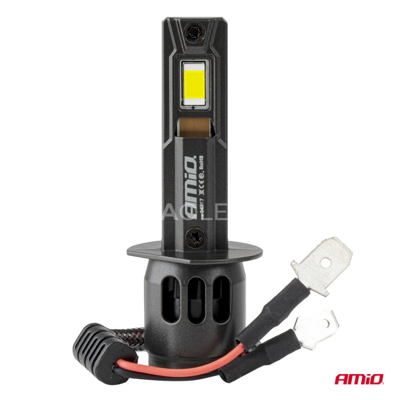 LED žiarovky hlavn&eacute;ho svietenia S&eacute;ria F25 PRO BLACK FULL CANBUS H1 68W 12V 24V AMIO-04717