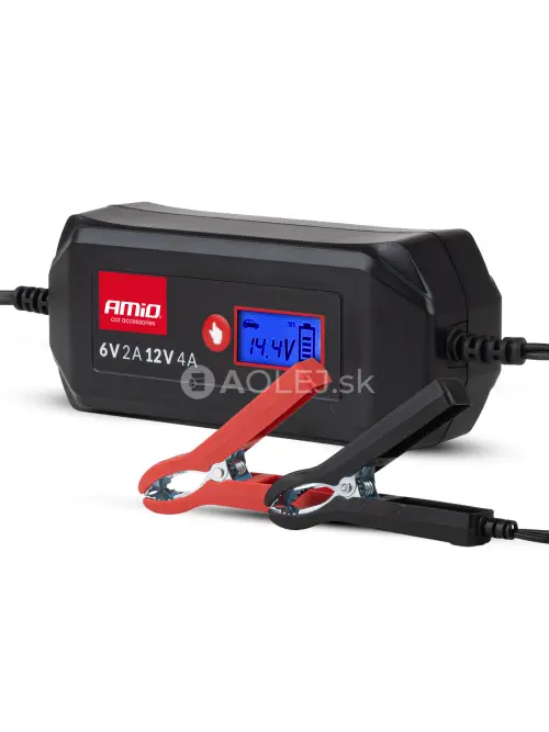 Nab&iacute;jačka digit&aacute;lna STD GEL AGM WET MAX 4A 6/12V AMIO-04523