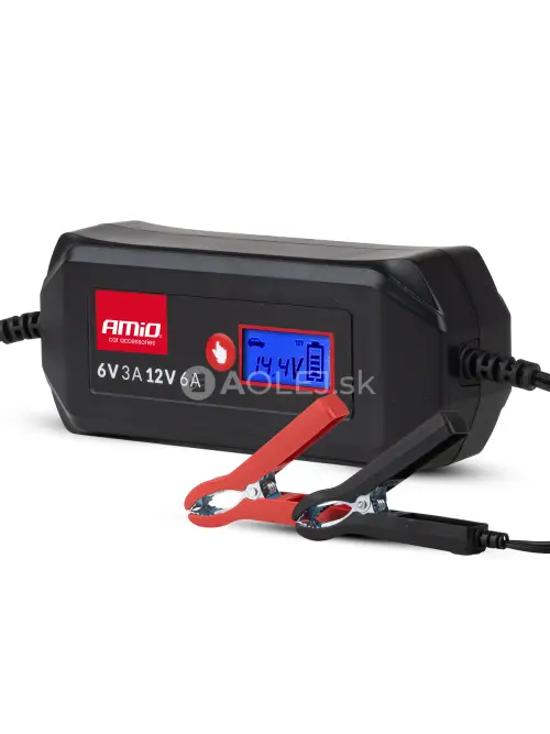 Nab&iacute;jačka digit&aacute;lna STD GEL AGM WET MAX 6A 6/12V AMIO-04524