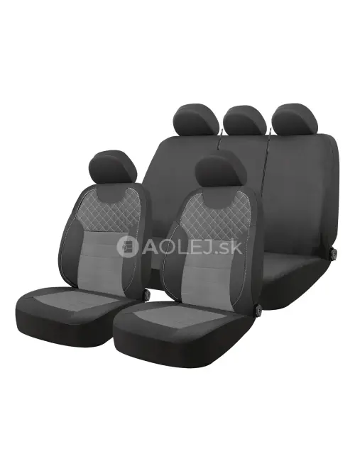 Sada univerz&aacute;lnych predn&yacute;ch a zadn&yacute;ch poťahov na sedadl&aacute; SC-15 AMIO-04615