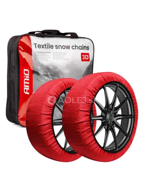 Textiln&eacute; snehov&eacute; reťaze 3D S EN16662-1 &Ouml;norm V5121 2 ks AMIO-04507