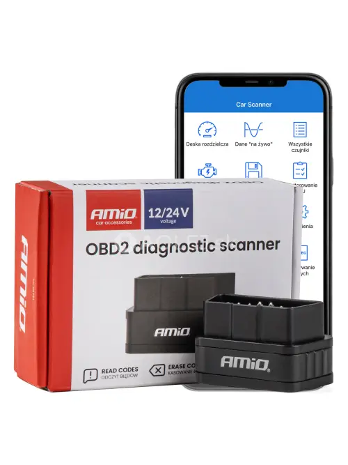 Diagnostick&yacute; skener OBD2 AMiO-04731