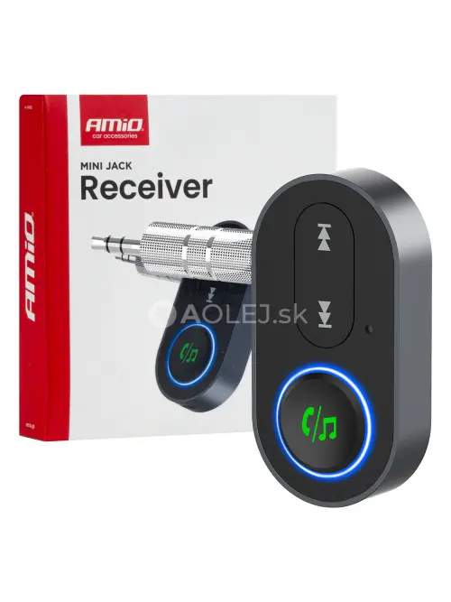 BT prij&iacute;mač na mini-jack AMiO-04658