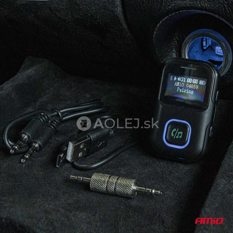 BT prij&iacute;mač na mini-jack AMiO-04659