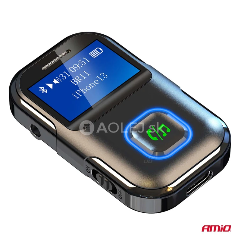BT prij&iacute;mač na mini-jack AMiO-04659