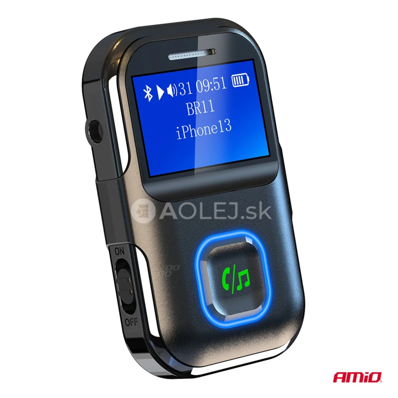 BT prij&iacute;mač na mini-jack AMiO-04659