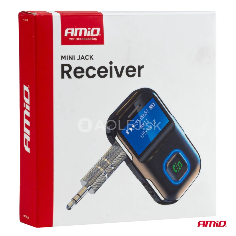 BT prij&iacute;mač na mini-jack AMiO-04659