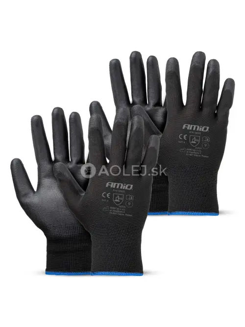 Ochrann&eacute; rukavice polyuret&aacute;nov&eacute;, veľkosť 9 (2 p&aacute;ry), trieda 3131X &ndash; AMiO-04632