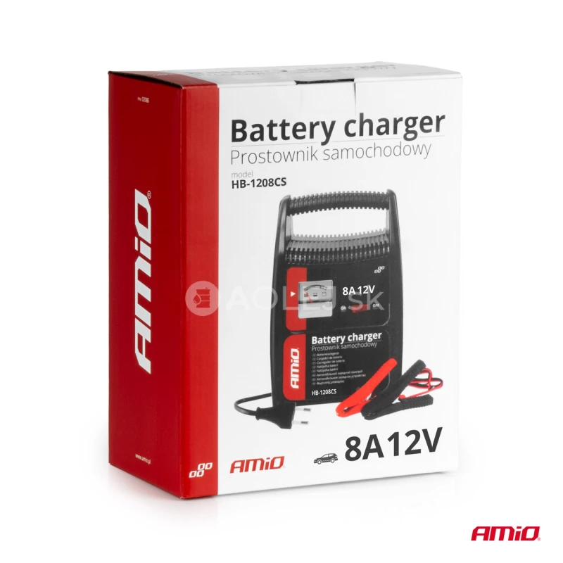 Amio Nab&iacute;jačka auto/moto bat&eacute;ri&iacute; 8A, 12V