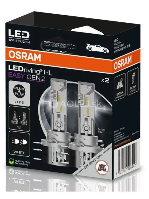 Osram H15 LEDriving HL Easy GEN2 2ks