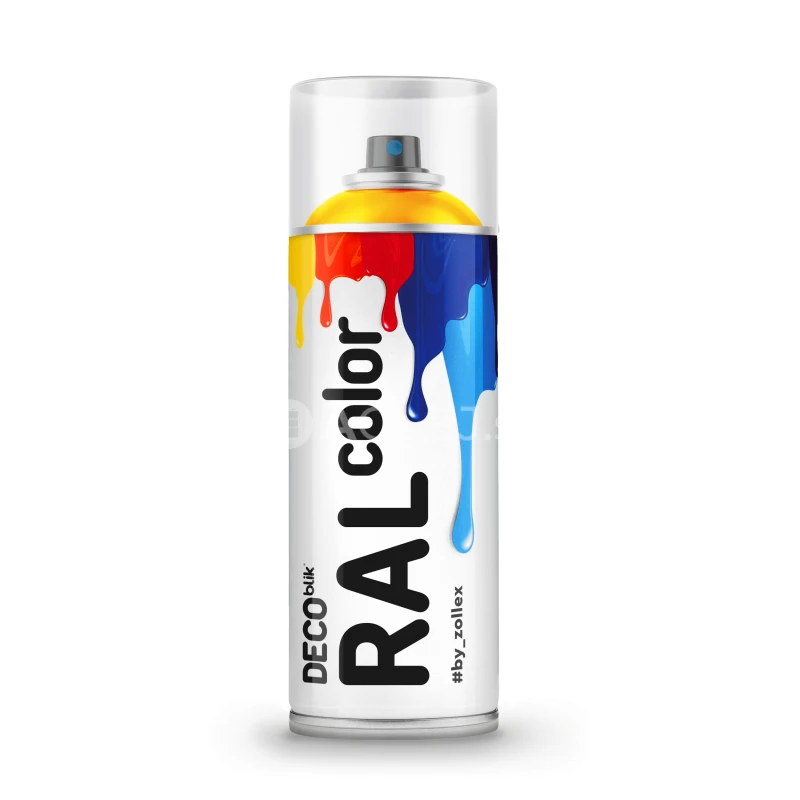 Zollex Deco Blik RAL 9999 Transparentn&yacute; lak matn&yacute; 400ml 