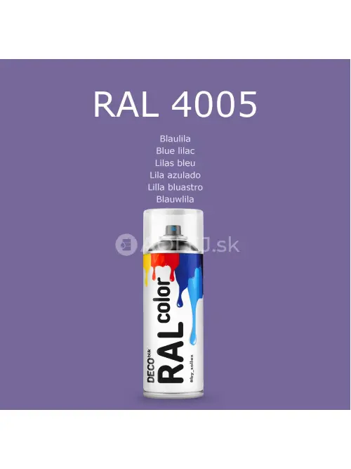 Zollex Deco Blik RAL 4005 Farba v spreji - modr&yacute; orgov&aacute;n 400ml