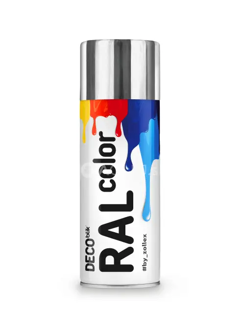 Zollex Deco Blik RAL Farba v spreji - jasn&aacute; chr&oacute;mov&aacute; 400ml