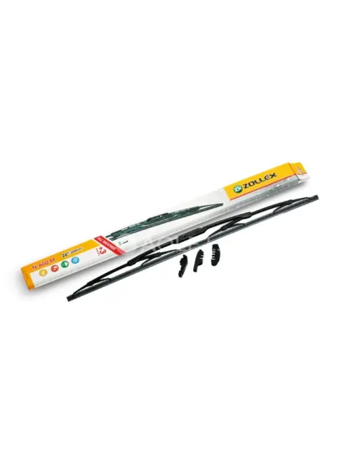 Zollex Kovov&yacute; stierač s troma adapt&eacute;rmi 18" 450mm