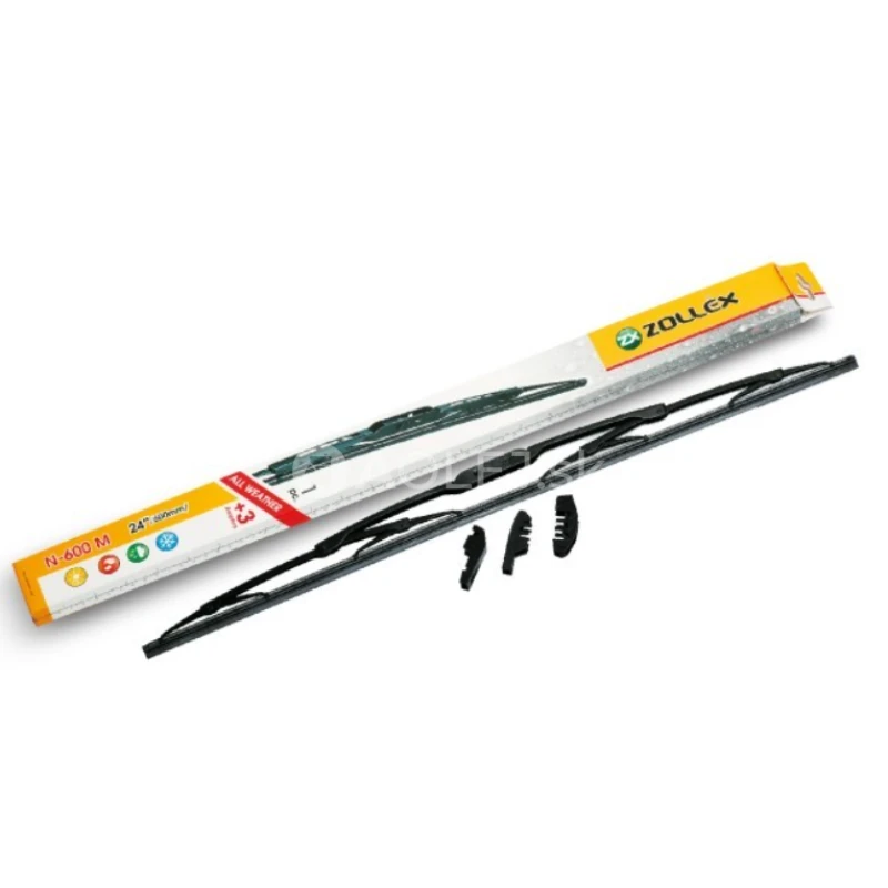 Zollex Kovov&yacute; stierač s troma adapt&eacute;rmi 24" 600mm