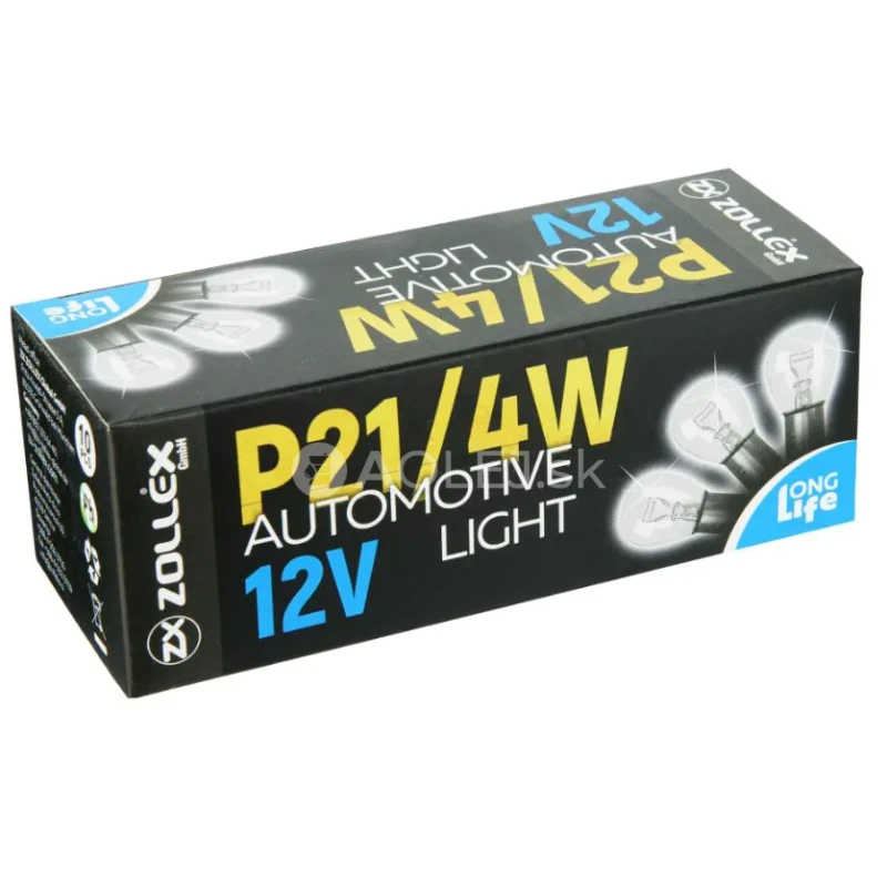 Zollex Žiarovka P21/4W 12V 60011 balenie 10ks