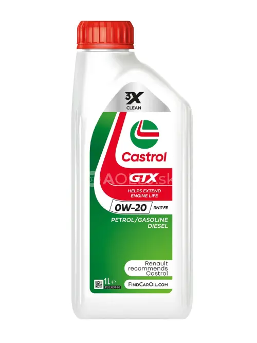 Castrol GTX RN17 FE 0W-20 1L