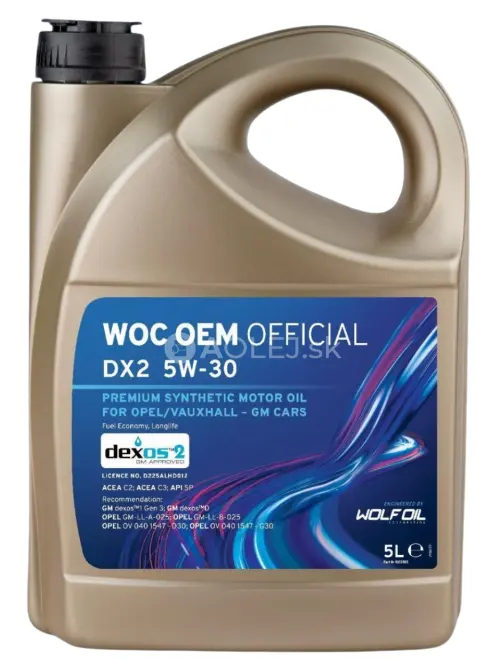 Opel GM Dexos2 5W-30 5L