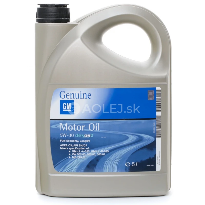 Opel GM Dexos2 5W-30 5L