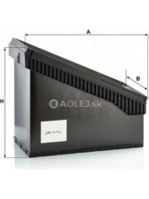 Vzduchov&yacute; filter MANN FILTER C 50 003