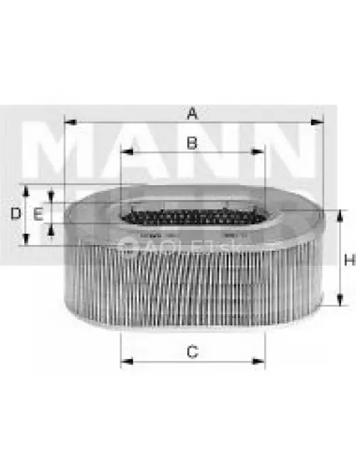 Vzduchov&yacute; filter MANN FILTER C 61 2754