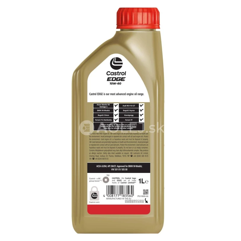 Castrol Edge 10W-60 1L