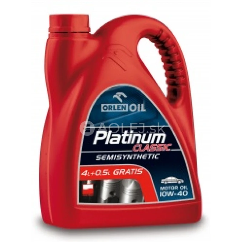 Orlen Oil Platinum Classic Semisynthetic 10W-40 4,5L
