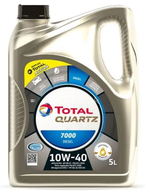 Total Quartz 7000 Diesel 10W-40 5L