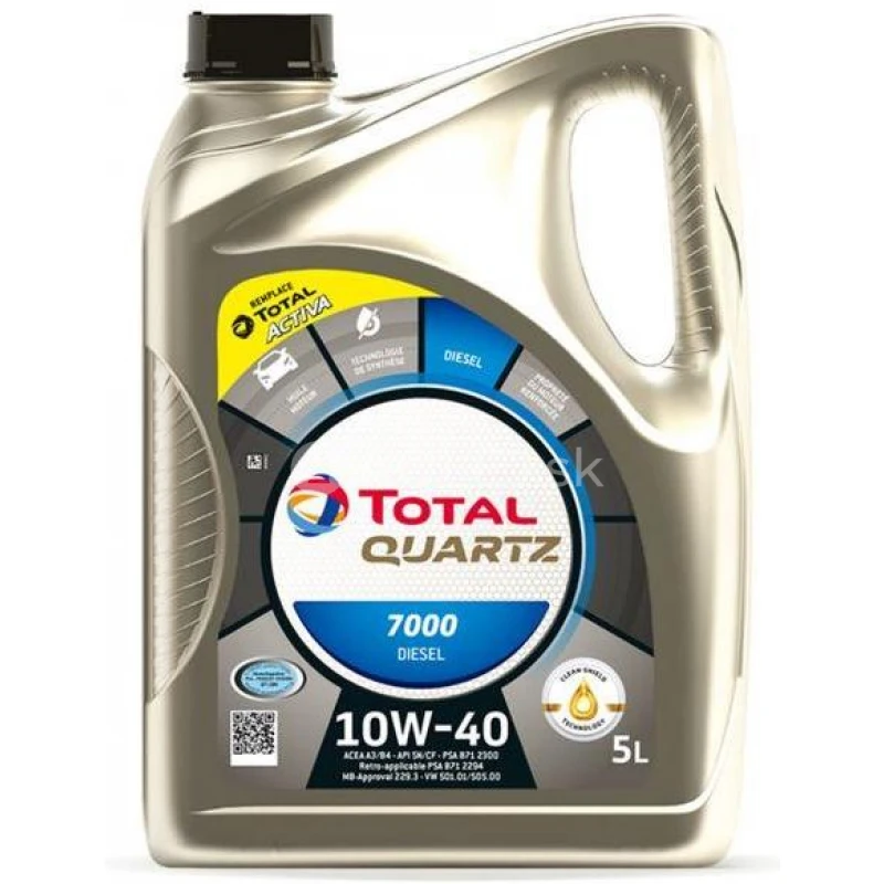 Total Quartz 7000 Diesel 10W-40 5L