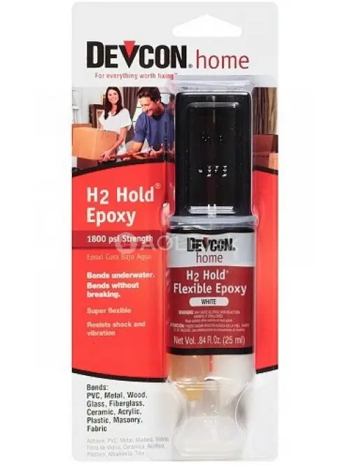 Dvojzložkov&eacute; epoxy lepidlo na vlhk&eacute; a pružn&eacute; spoje 25ml