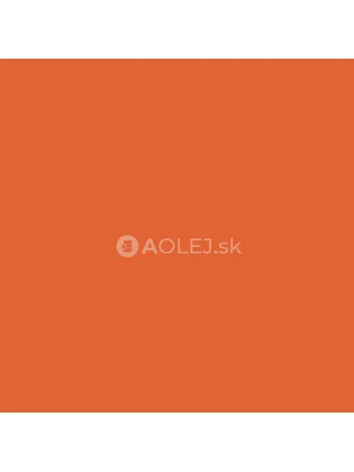 Dopravná oranžová - RAL 2009 750ml jednozložková polyuretánová farba - MATNÁ, druh: rozpúšťadlová