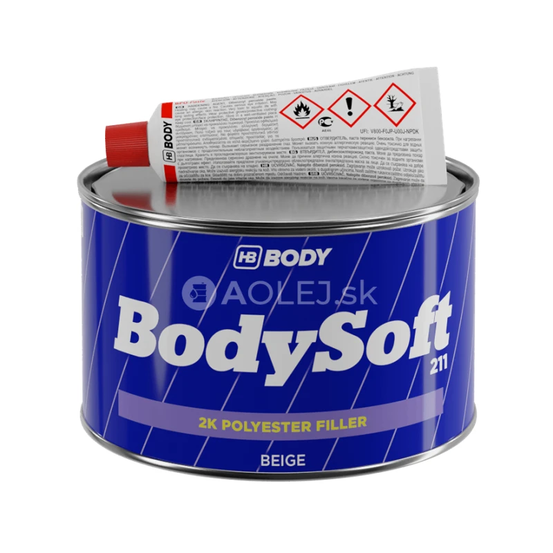 HB BODY tmel žltý - soft 211 380g